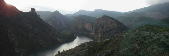 El premi és una bonica perspectiva sobre les parets de l'Os i del Cilindre